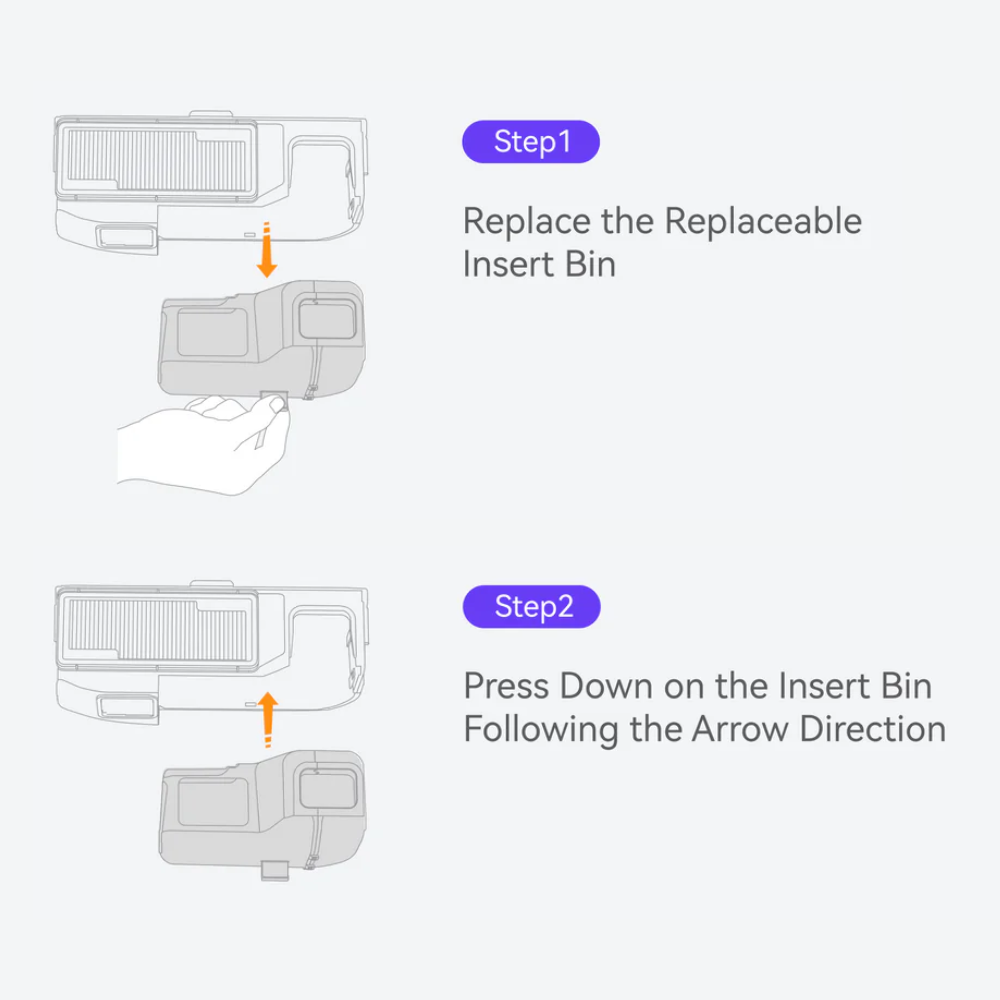 Narwal Freo Z Ultra Replaceable Insert Bin