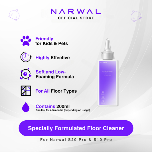 Narwal S20 Pro (S2) Specially Formulated Cleaning Detergent Solution