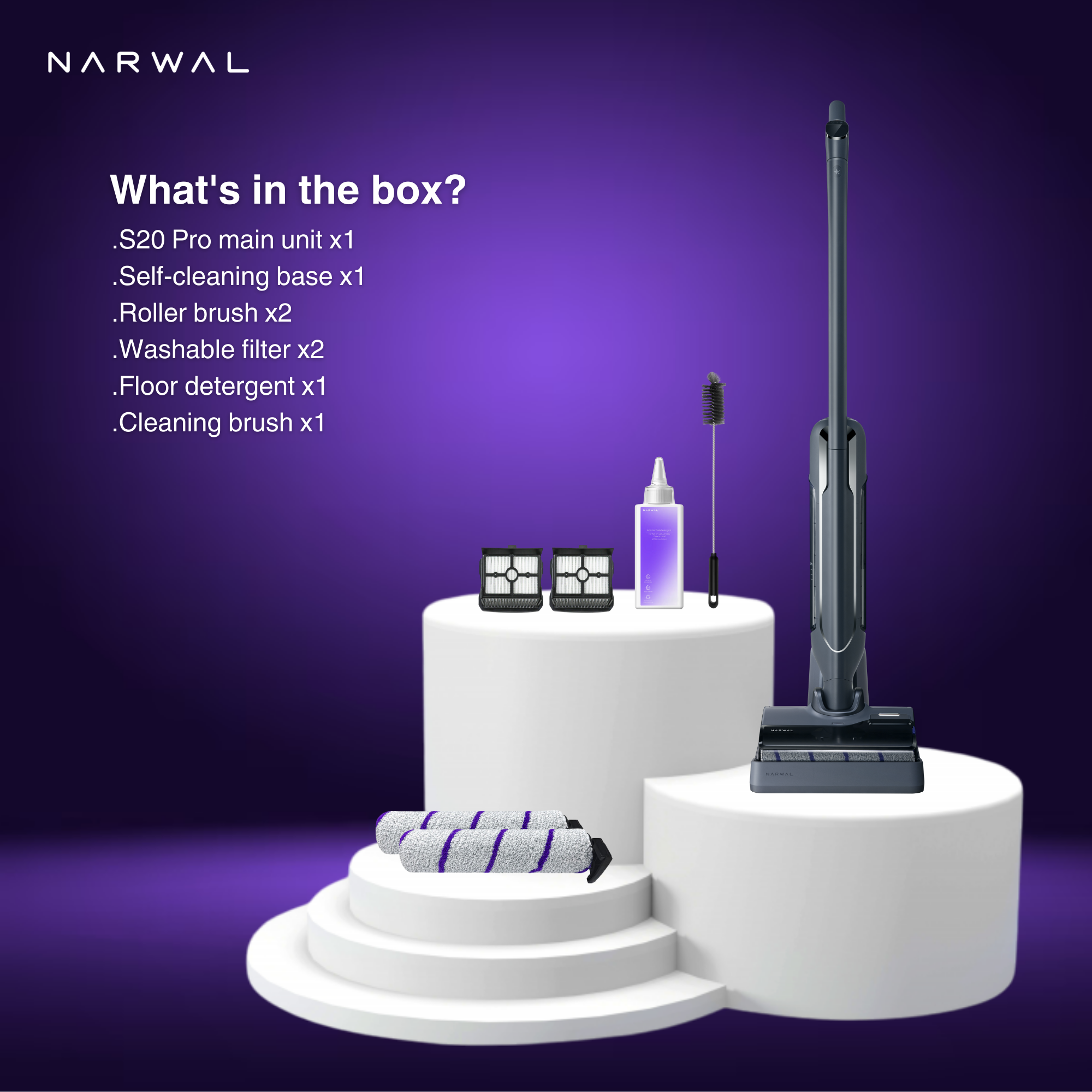 [Ready Stocks] Narwal S20 Pro Handheld Vacuum Mop