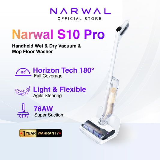 Narwal S10 Pro Handheld Wet & Dry Vacuum & Mop Floor Washer