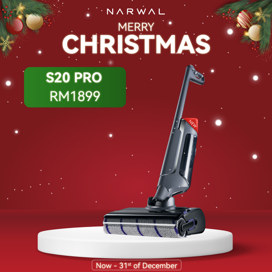 Narwal S20 Pro Handheld Vacuum Mop [Pre-Order, ETA: 2 Feb]