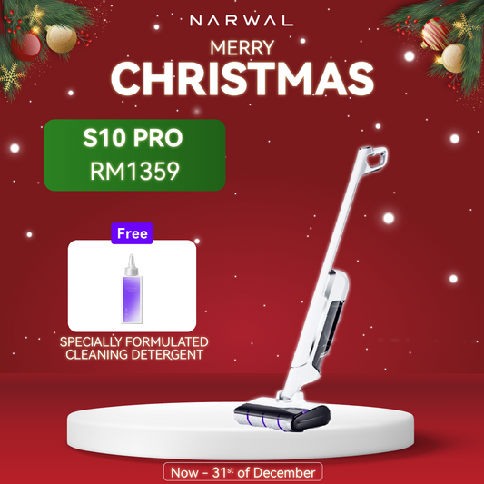 Narwal S10 Pro Handheld Wet & Dry Vacuum & Mop Floor Washer